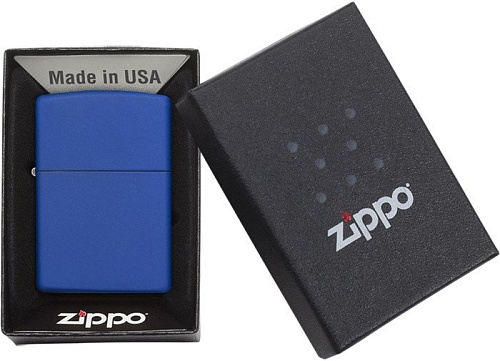 Зажигалка Zippo Classic Royal Blue Matte [229-000416]