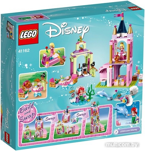 Конструктор LEGO Disney Princess 41162 Королевский праздник Ариэль, Авроры, Тианы