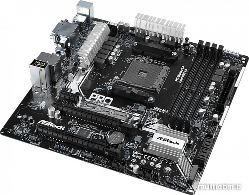 Материнская плата ASRock AB350M Pro4