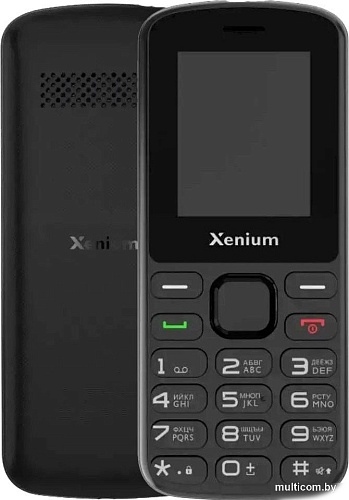 Кнопочный телефон Philips Xenium X170 (черный)