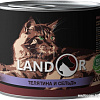 Консервированный корм для кошек Landor Senior Calf and Herring 200 г