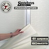 Рулонные шторы Sundays Home Форест 61х160 с 2-мя направляющими LM-15 150см (белый)