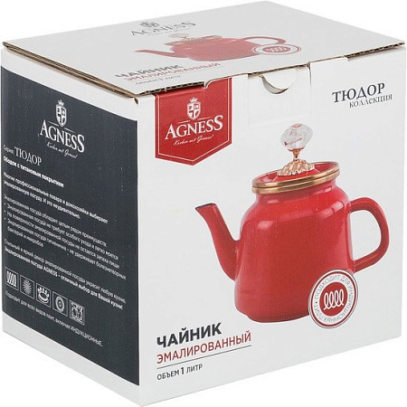 Чайник без свистка Agness Тюдор 950-233