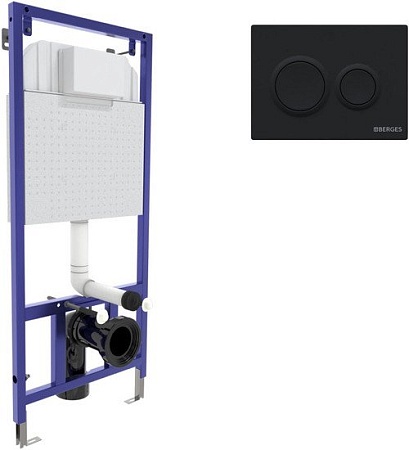 Инсталляция для унитаза Berges Wasserhaus Novum 040265