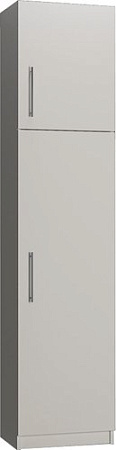 Шкаф-пенал Макс Стайл Falcon Fidji Egger 240x50x50 4C5050 (светло-серый U708 ST9)