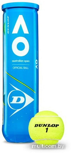 Мяч Dunlop Australian Open (4 шт)