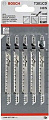 Набор оснастки Bosch 2608637590 (5 предметов)