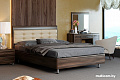 Кровать Лером КР-2853-АТ 160x200 (акация молдау)