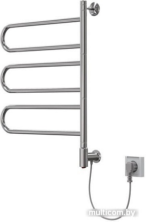 Полотенцесушитель ZorG Флюгер 45x75 3П, 50 вт (К-кнопка)