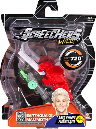 Трансформер Screechers Wild Ерсквейк Мамонт 720 39858