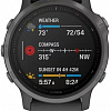 Умные часы Garmin Fenix 6s Sapphire (серый DLC/черный)