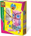 Набор для создания поделок/игрушек SES Creative Из гипса Сова 01285