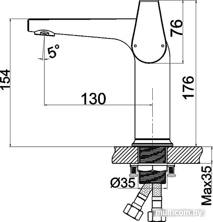 Смеситель Novaservis 42001/1.0