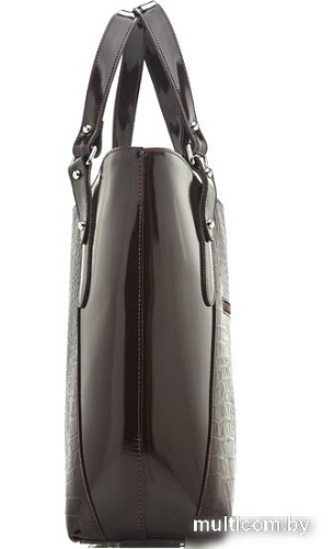 Женская сумка Souffle 273 2733610-3010 (бордовый кайман шик-с/гладкий шик-с)