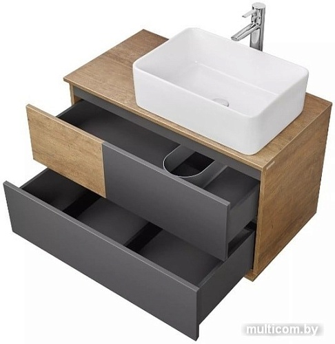 Мебель для ванных комнат Акватон Тумба с умывальником Терра 85 1A2472K1TEKA0