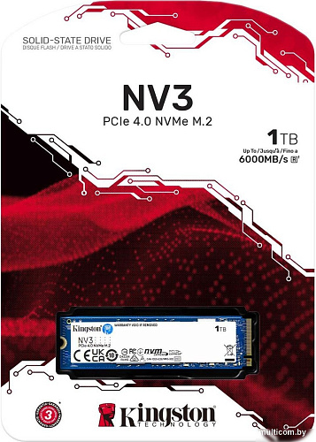 SSD Kingston NV3 1TB SNV3S/1000G