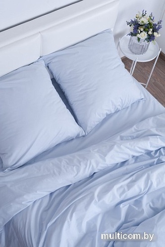 Постельное белье Миланика Серый туман Семейный (поплин г/к)