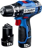 Дрель-шуруповерт Зубр DL-12 A5 (с 2-мя АКБ, кейс)