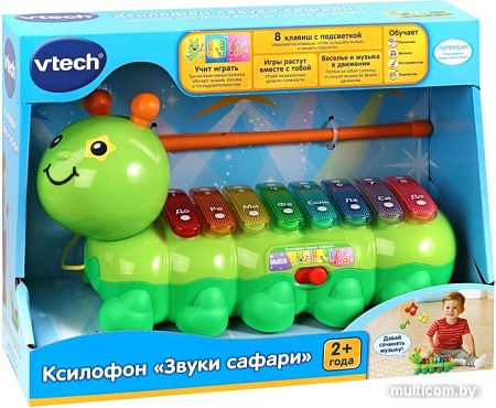 Развивающая игрушка VTech Ксилофон Гусеница 80-174926
