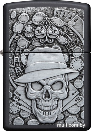 Зажигалка Zippo Black Matte 49183
