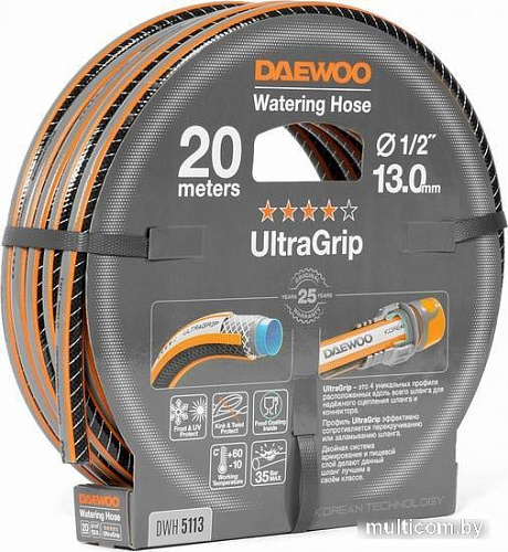 Шланг Daewoo Power UltraGrip DWH 5113 (1/2'', 20 м)