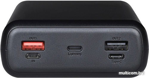 Внешний аккумулятор TFN Solid PD 30000mAh (черный)