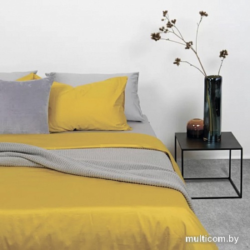 Постельное белье Tkano Essential TK19-PC0011 (2 шт, горчичный)