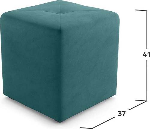 Пуфик Mio Tesoro 133 (зеленый Happy 673)