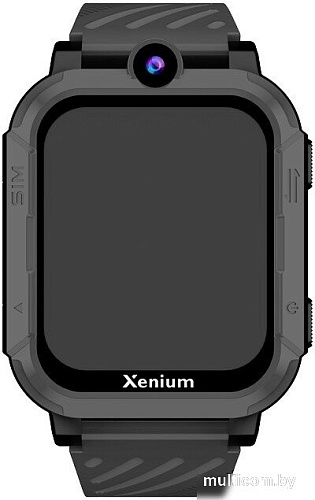 Детские умные часы Xenium W600 (темно-серый)