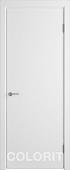 Межкомнатная дверь Юркас Colorit К6 ДГ 80x200 (белая эмаль)