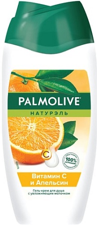 Косметика по уходу за телом Palmolive Гель-крем для душа Натурэль витамин С и апельсин 250 мл