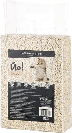 Наполнитель ЙО! Tofu Классик 6 л