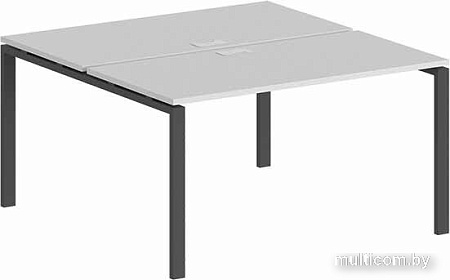 Стол Norden 140x123.8x75 SG.242.WH.63.AN (антрацит/белый)
