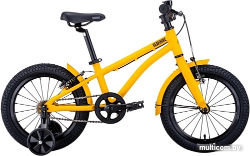 Детский велосипед Bear Bike Kitez 16 RBKB0Y6G1003 2020 (желтый)