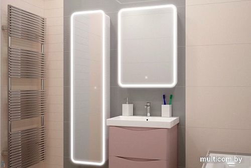 Континент Шкаф с зеркалом Elliott Led 60x80 (правый)