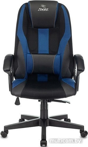 Кресло Бюрократ Zombie 9 (черный/синий)