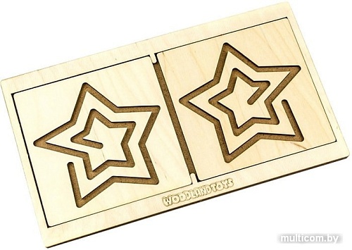 Развивающая игра WoodLand Toys Звезда 134106