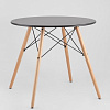 Кухонный стол Stool Group DSW D80 (черный)