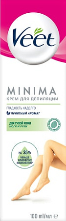 Veet Крем для депиляции Minimal и для сухой кожи 100 мл