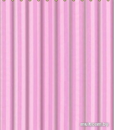 Шторка-занавеска для ванны Fashun A8605 (розовый)