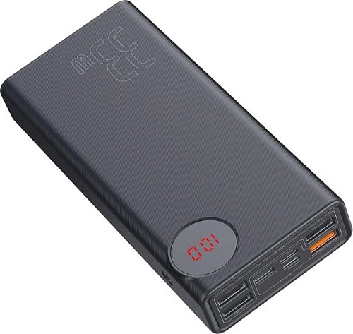 Портативное зарядное устройство Baseus Mulight PPMY-01 30000mAh (черный)