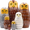 Развивающая игра Брестская Матрешка Совы (набор 7 шт)