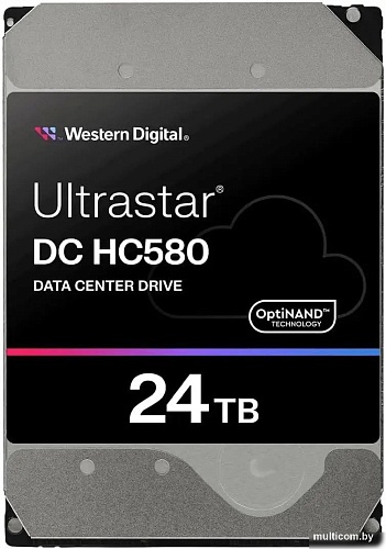 WD Ultrastar DC HC580 24TB WUH722424ALE6L4