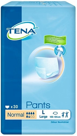 Трусы-подгузники Tena Pants Normal L (30 шт)