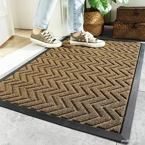 Придверный коврик Mio Tesoro C0015590E (60x90, бежево-коричневый)