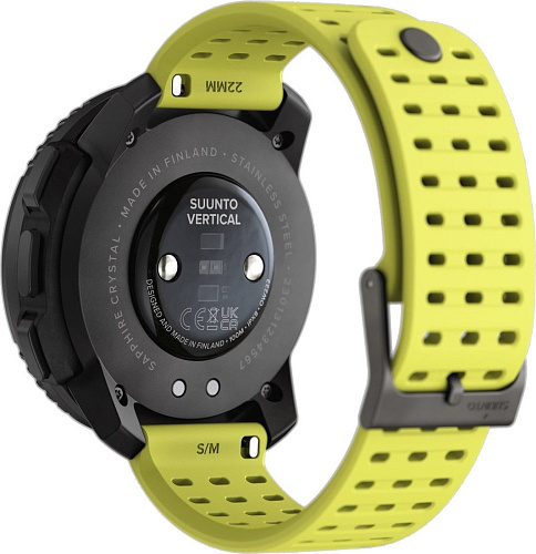 Умные часы Suunto Vertical (черный/лимонный)