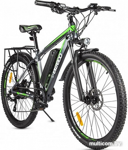 Электровелосипед Eltreco XT 850 New 2020 (черный/зеленый)
