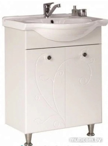 Мебель для ванных комнат Акватон Тумба с умывальником Лиана 65 М 1A1657K0LL010