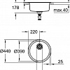 Кухонная мойка Grohe K200 50-S 44 1.0 31720SD0