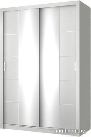 Шкаф распашной Anrex Oslo 150 (серый)